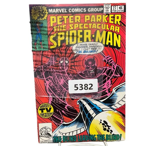 Marvel Comics Peter Parker The Spectacular Spider-Man #27 Feb 1978 1st Frank Mil - Picture 3 of 3